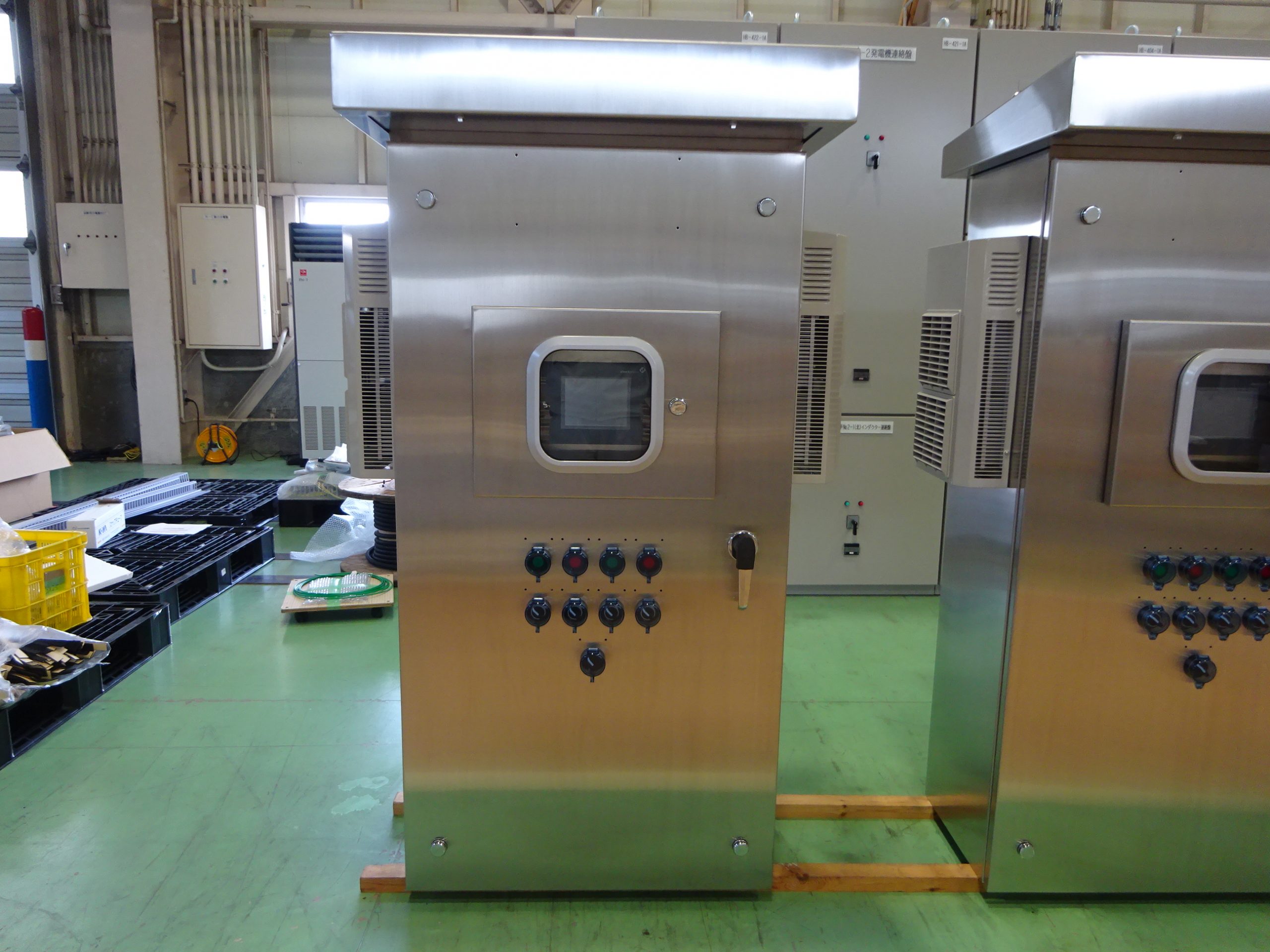 S＆H製　いちごステーション給水システム制御盤➁ S＆H製 いちごステーション給水システム制御盤➁